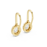 Gold Earrings 3-10010E_155_M, Yellow Gold, view 3