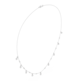 Gold Necklace SBWN (21), White Gold, view 1