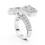 Gold Ring DDLR-014, White Gold