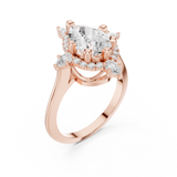 Gold Ring DDLR-412, Rose Gold, view 2