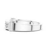 Gold Ring SBMR(10), White Gold, view 3