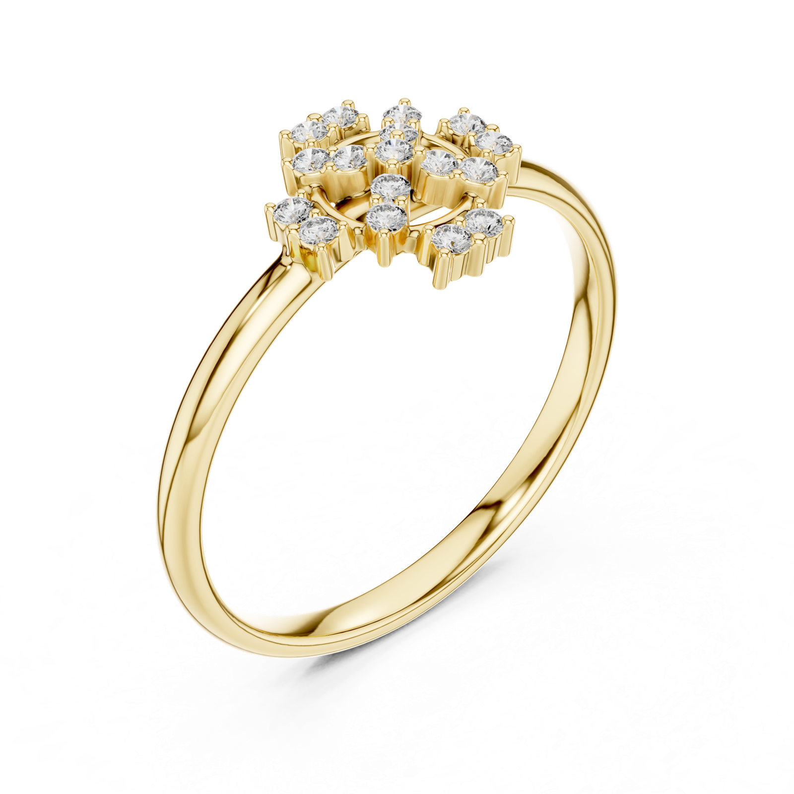 Gold Ring 1 (428), Yellow Gold, view 2
