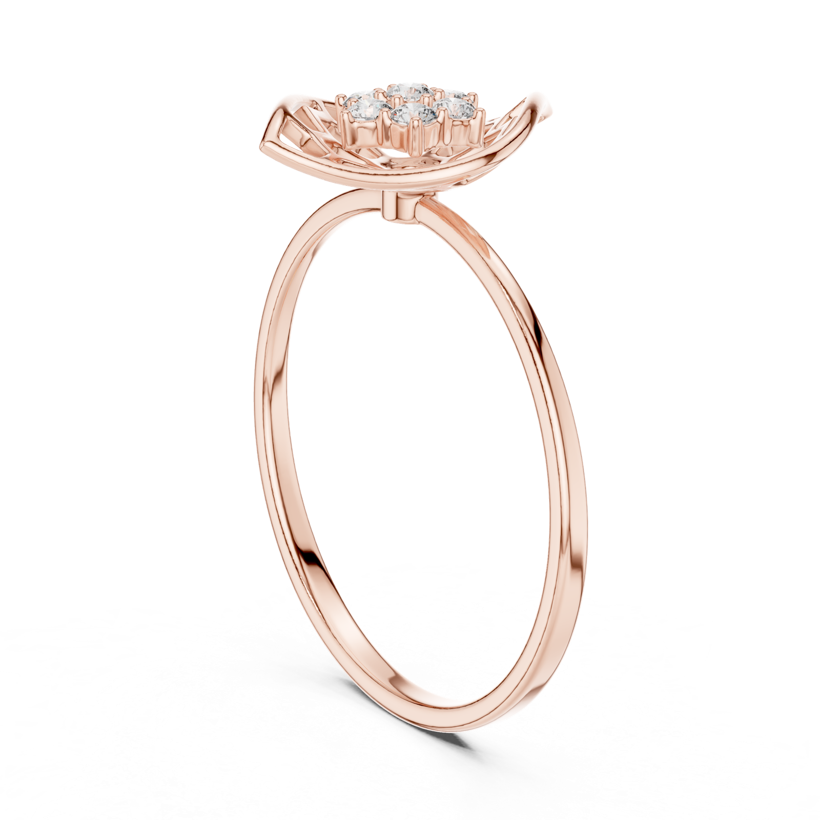 Gold Ring 1 (193), Rose Gold