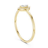 Gold Ring HLR-205, Yellow Gold, view 1