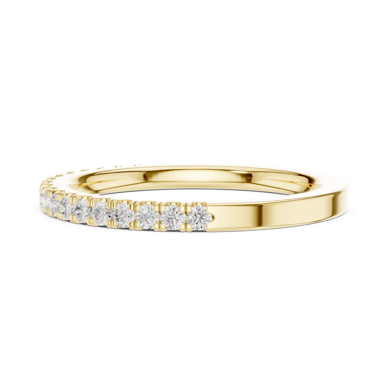 Gold Ring DDLR-596, Yellow Gold, view 3