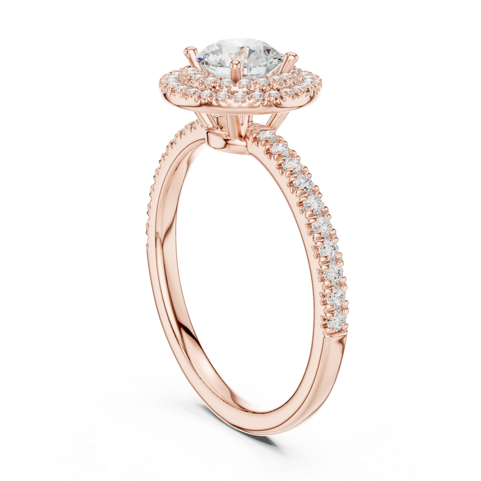 Gold Ring LR-0219, Rose Gold