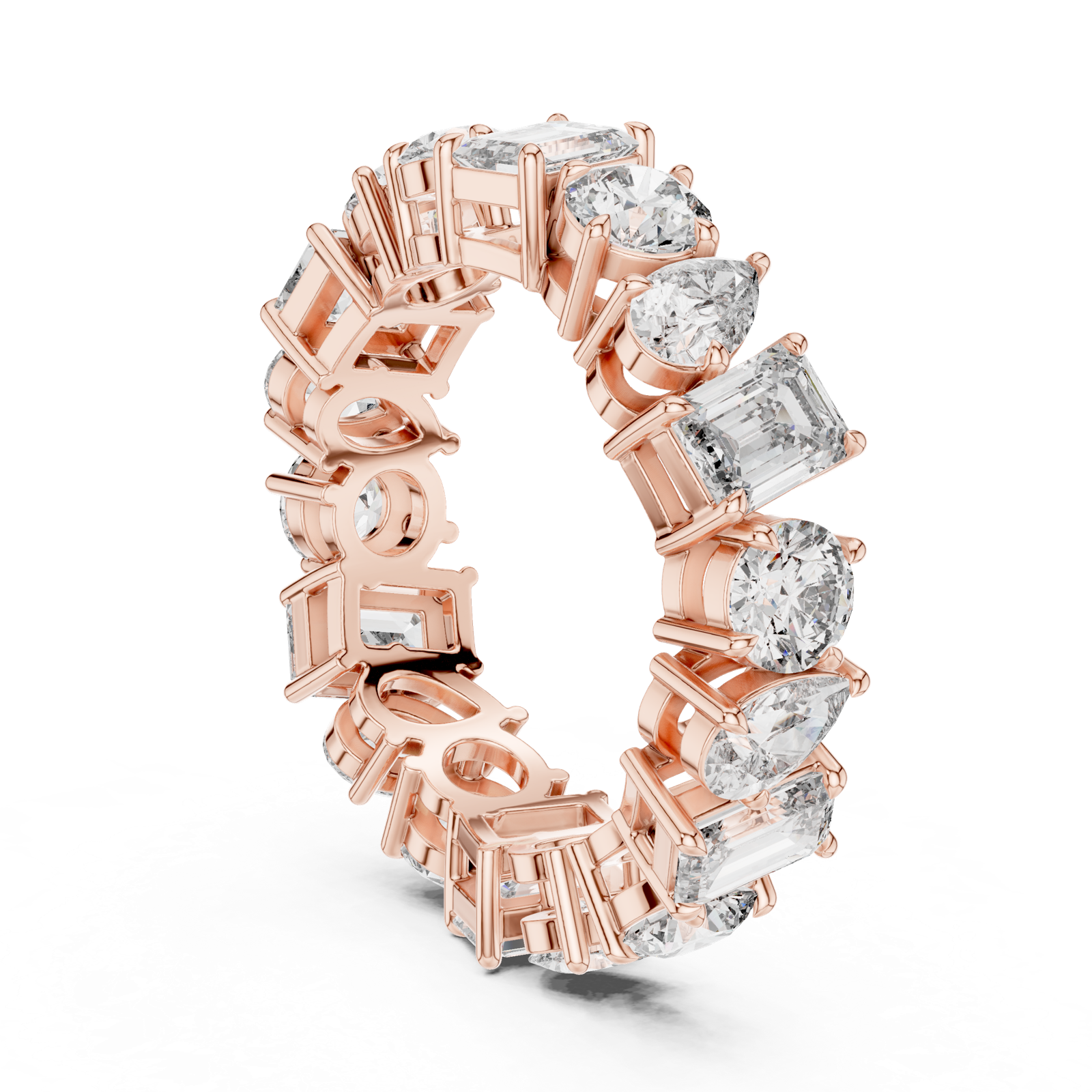 Gold Ring DDLR-215, Rose Gold