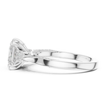 Gold Ring DDLR-1044, White Gold, view 3
