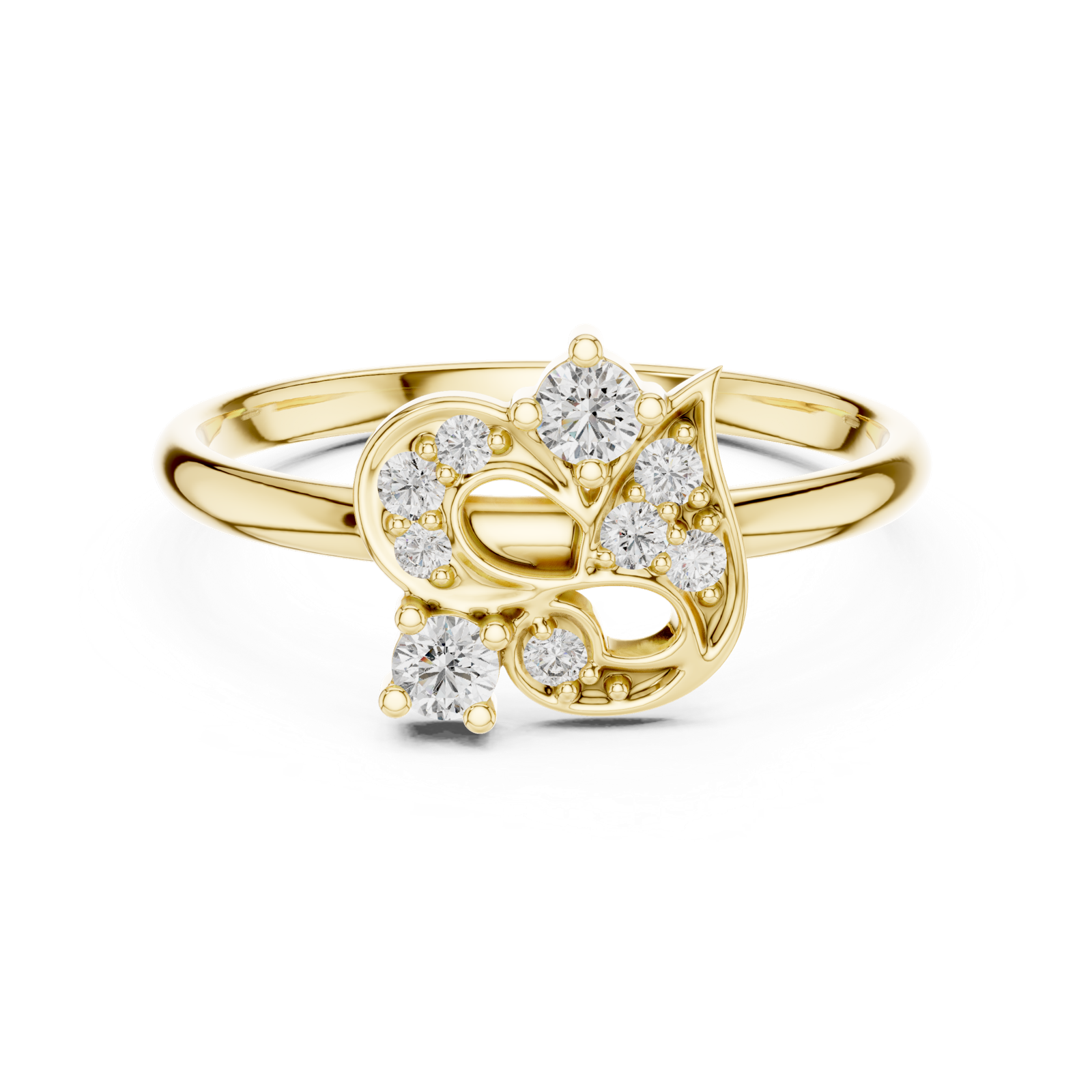 Gold Ring 1 (261), Yellow Gold, view 4