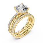 Gold Ring L03-1053, Yellow Gold, view 2