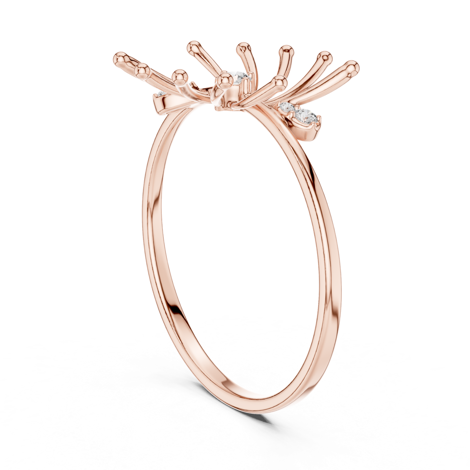 Gold Ring 1 (145), Rose Gold