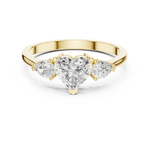 Gold Ring HLR-234, Yellow Gold, view 4