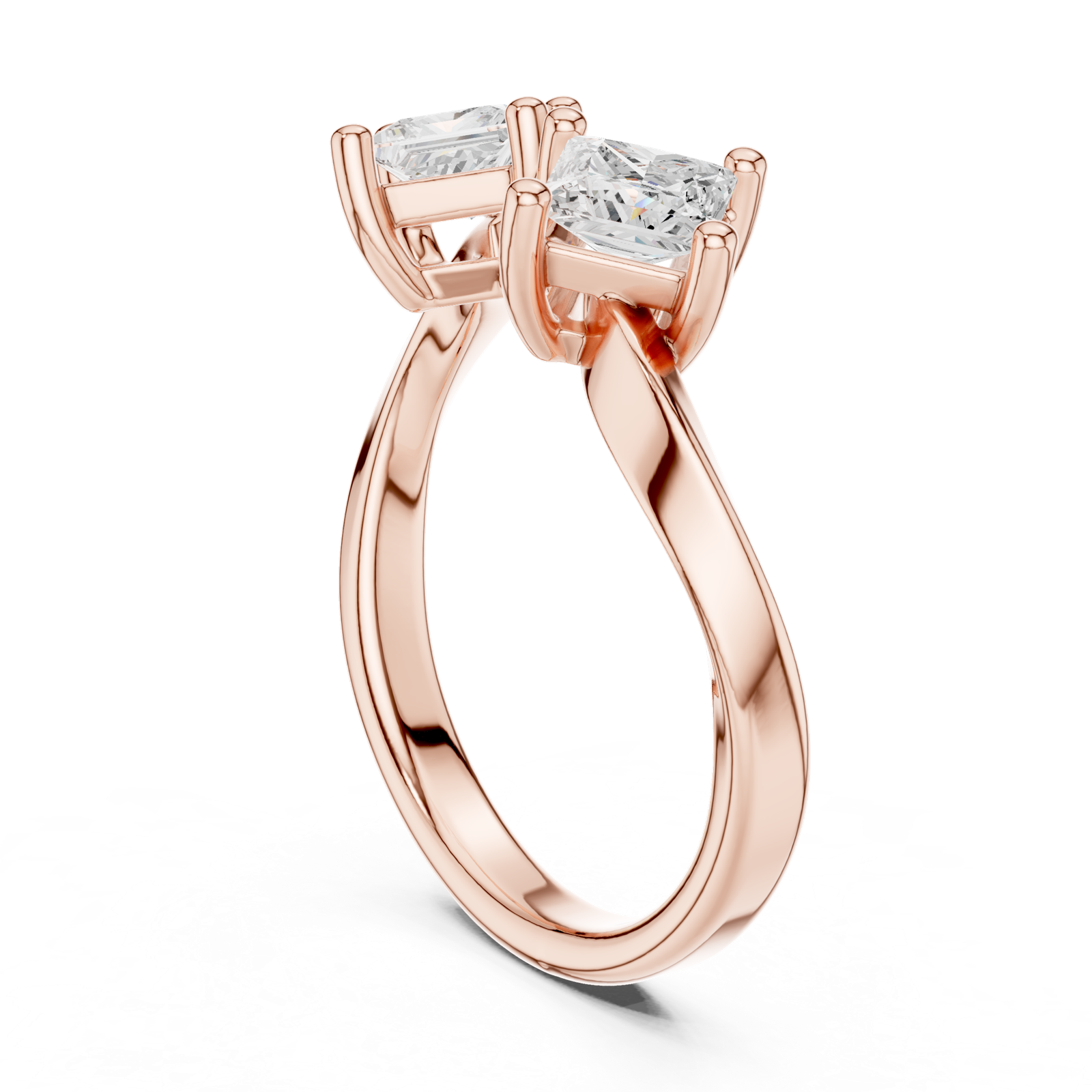 Gold Ring DDLR-489, Rose Gold