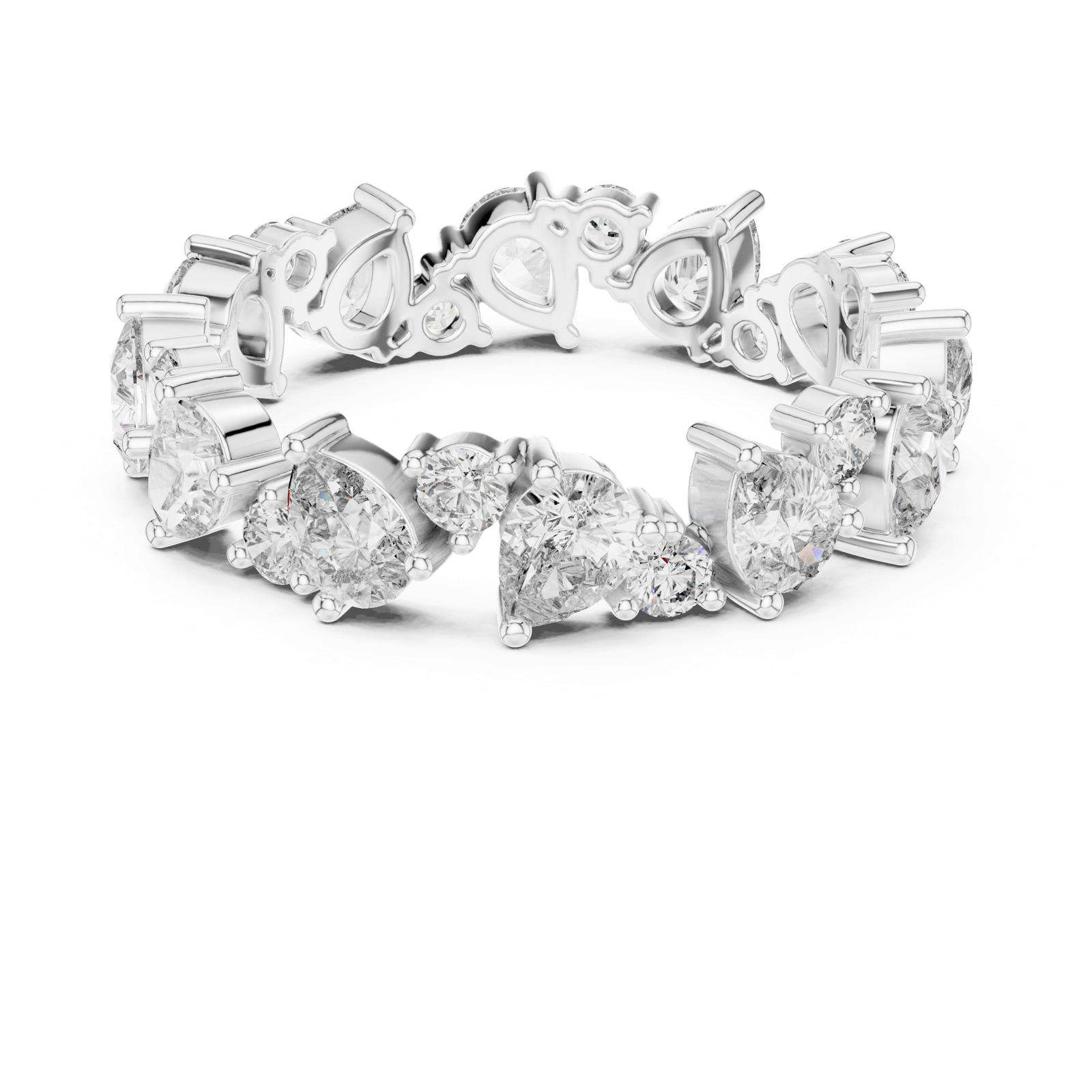 Gold Ring DDLR-227, White Gold