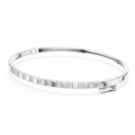 14K Solid Gold Lab Diamond Bracelet, White Gold, view 1