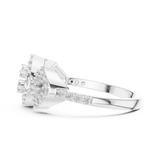Gold Ring LR-01 (88), White Gold, view 3