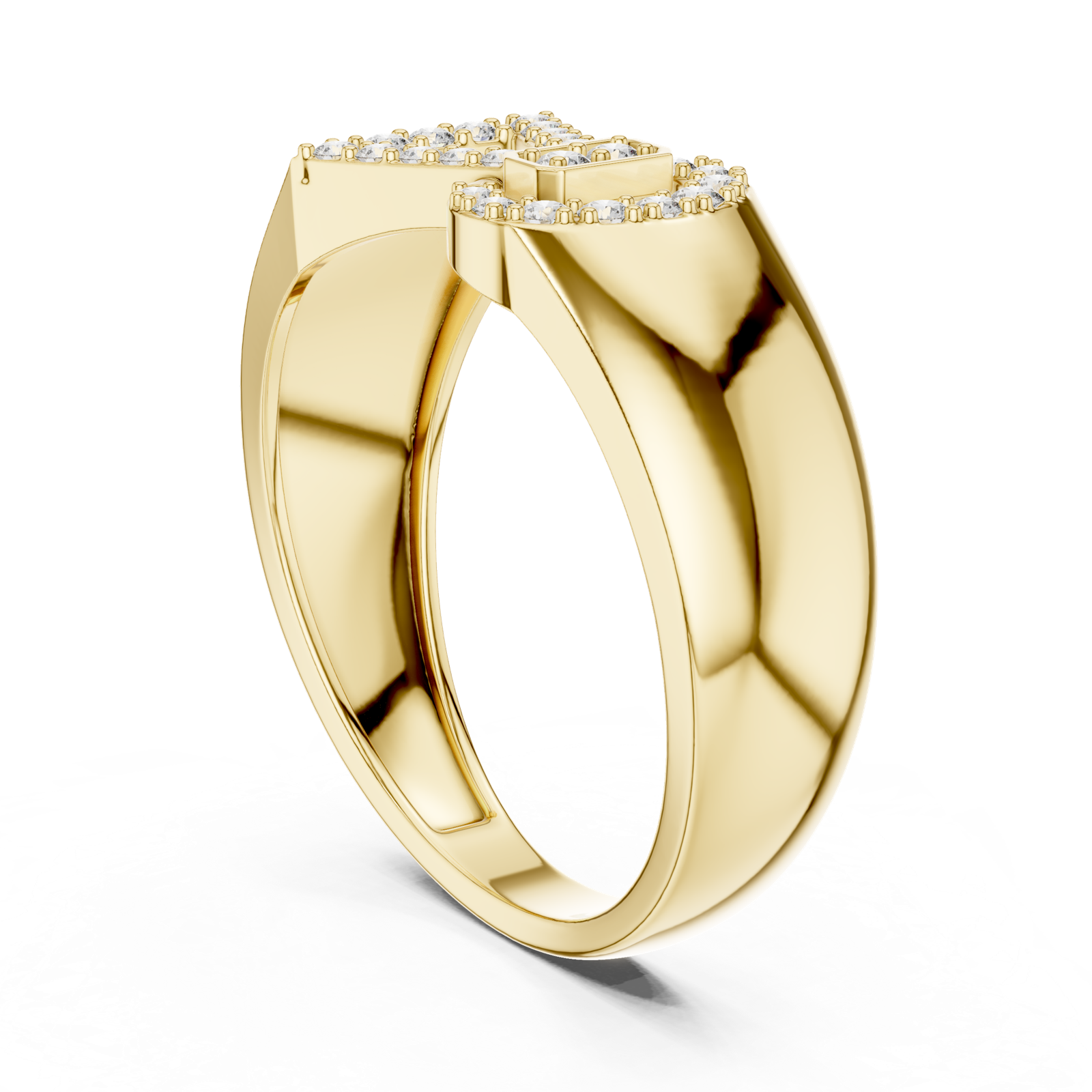 Gold Ring LR-01 (40), Yellow Gold