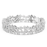 Gold Bracelet GLBR-0019, White Gold, view 1