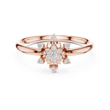 Gold Ring 1 (370), Rose Gold, view 4
