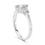 Gold Ring DDLR-035, White Gold
