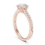 Gold Ring DDLR-640, Rose Gold