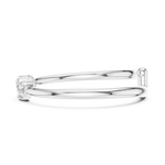 Gold Ring 1 (234), White Gold, view 3