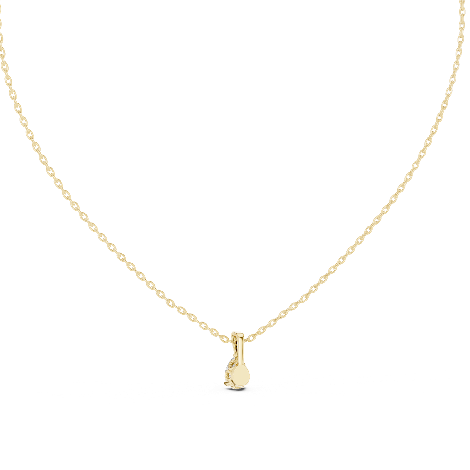 Gold Pendant GPD-0067, Yellow Gold, view 4