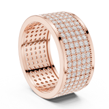 Gold Ring SBMR(22), Rose Gold, view 1