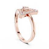 Gold Ring LR-01 (87), Rose Gold