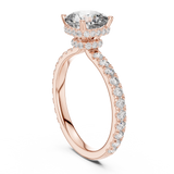 Gold Ring DDLR-165, Rose Gold