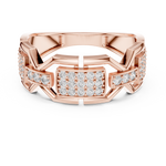 Gold Ring LR-01 (51), Rose Gold, view 4
