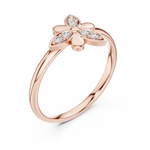 Gold Ring 1 (263), Rose Gold, view 2