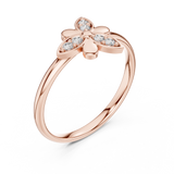 Gold Ring 1 (263), Rose Gold, view 2
