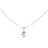 Gold Pendant GPD-0066, White Gold