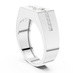Gold Ring DDLR-390, White Gold