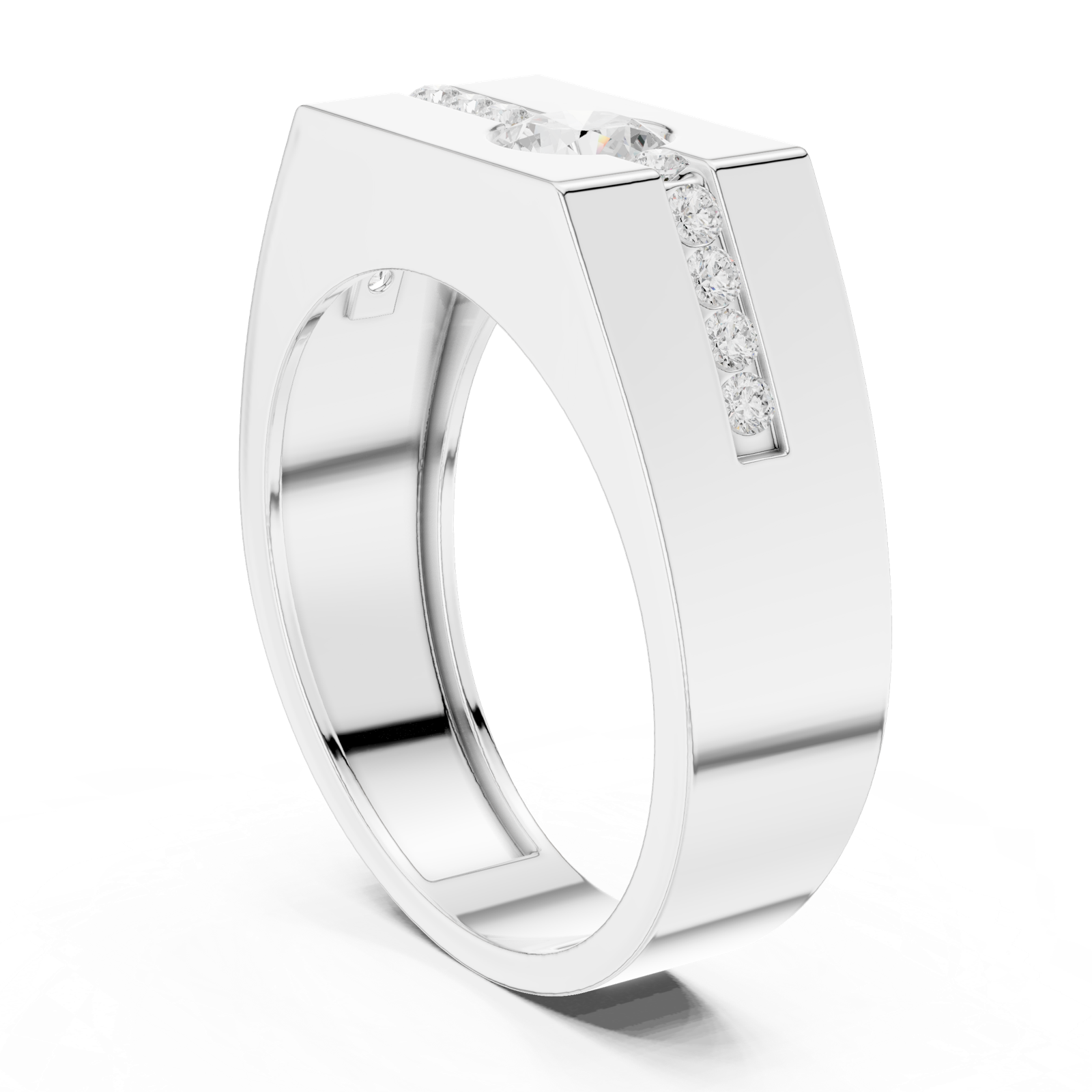 Gold Ring DDLR-390, White Gold