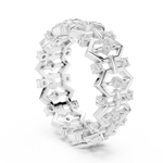 Gold Ring R29, White Gold, view 1