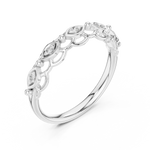 Gold Ring 12-10072@L, White Gold, view 2