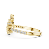 Gold Ring LR-01 (71), Yellow Gold, view 3