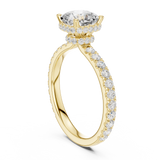 Gold Ring DDLR-873, Yellow Gold, view 1