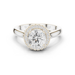Gold Ring DDLR-338, White Gold