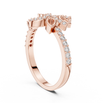 Gold Ring LR-01 (71), Rose Gold, view 1