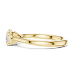 Gold Ring DDLR-550, Yellow Gold, view 3