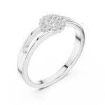 Gold Ring SBWR(43), White Gold, view 2