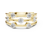 Gold Ring DDLR-464, Yellow Gold, view 4