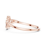 Gold Ring 1 (220), Rose Gold, view 3