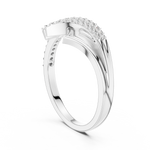 Gold Ring LR-01 (77), White Gold