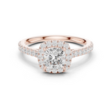 Gold Ring DDLR-917, Rose Gold