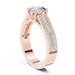Gold Ring DDLR-191, Rose Gold
