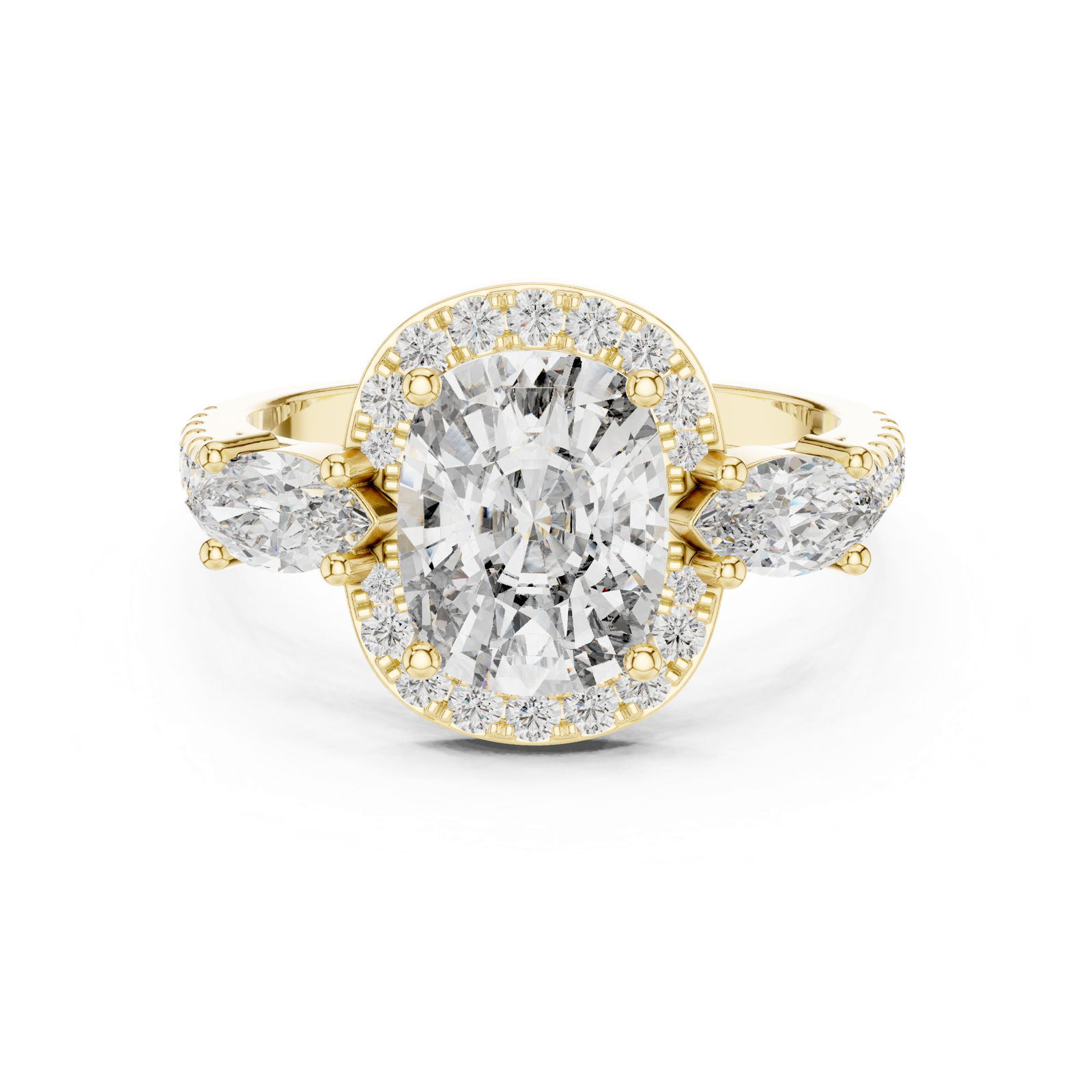 Gold Ring DDLR-200, Yellow Gold